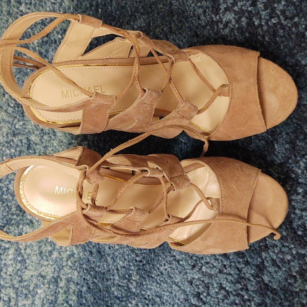 Platform Sandals by Michael Shannon size 8